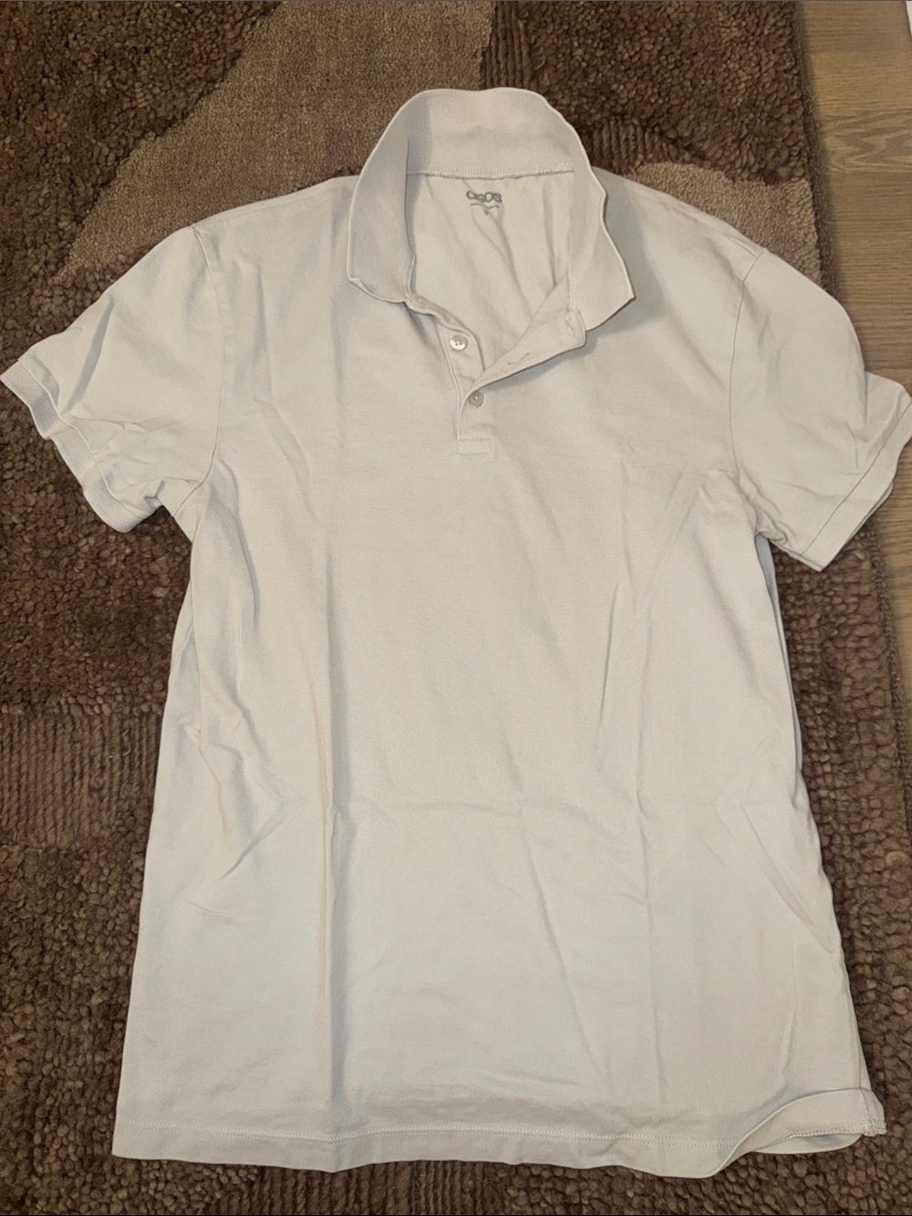 ASOS Men's White Polo Shirt - Classic Collared Tee